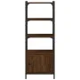 Librería 3 estantes madera ingeniería marrón 41x30x109,5 cm de , Librerías y estanterías - Ref: Foro24-839002, Precio: 42,99 ...