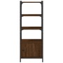 Librería 3 estantes madera ingeniería marrón 41x30x109,5 cm de , Librerías y estanterías - Ref: Foro24-839002, Precio: 43,45 ...