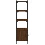 Librería 3 estantes madera ingeniería marrón 41x30x109,5 cm de , Librerías y estanterías - Ref: Foro24-839002, Precio: 43,45 ...