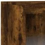 Aparador con luz LED 3 pzas madera de ingeniería roble ahumado de , Aparadores - Ref: Foro24-3209132, Precio: 203,43 €, Descu...