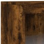 Aparador con luz LED 3 pzas madera de ingeniería roble ahumado de , Aparadores - Ref: Foro24-3209132, Precio: 206,60 €, Descu...