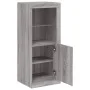 Aparador con luces LED gris Sonoma 41x37x100 cm de , Aparadores - Ref: Foro24-836649, Precio: 77,74 €, Descuento: %