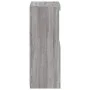 Aparador con luces LED gris Sonoma 41x37x100 cm de , Aparadores - Ref: Foro24-836649, Precio: 77,74 €, Descuento: %