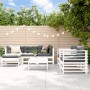 Juego de muebles de jardín 7 pzas madera maciza de pino blanco de , Conjuntos de jardín - Ref: Foro24-3186236, Precio: 493,52...