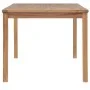 Mesa de jardín de madera maciza de teca 150x90x77 cm de vidaXL, Mesas de jardín - Ref: Foro24-44997, Precio: 264,14 €, Descue...