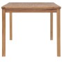 Mesa de jardín de madera maciza de teca 150x90x77 cm de vidaXL, Mesas de jardín - Ref: Foro24-44997, Precio: 268,86 €, Descue...