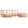 Juego de muebles de jardín 6 pzas madera maciza abeto Douglas de , Conjuntos de jardín - Ref: Foro24-3186310, Precio: 300,01 ...