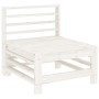 Juego de muebles de jardín 6 piezas madera maciza pino blanco de , Conjuntos de jardín - Ref: Foro24-3186327, Precio: 365,32 ...
