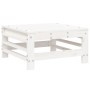 Juego de muebles de jardín 8 piezas madera maciza pino blanco de , Conjuntos de jardín - Ref: Foro24-3186579, Precio: 526,76 ...