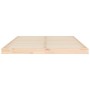 Estructura de cama madera maciza de pino 140x200 cm de , Camas y somieres - Ref: Foro24-823444, Precio: 95,95 €, Descuento: %