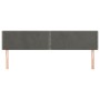 Cabeceros 2 unidades de terciopelo gris oscuro 80x5x78/88 cm de , Cabeceros y pies de cama - Ref: Foro24-345959, Precio: 55,4...