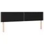 Headboards 2 units of black fabric 100x5x78/88 cm by , Headboards and footboards - Ref: Foro24-345986, Price: 36,38 €, Discou...