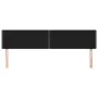 Headboards 2 units of black fabric 100x5x78/88 cm by , Headboards and footboards - Ref: Foro24-345986, Price: 36,38 €, Discou...