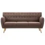 Sofá de 3 plazas tapizado de tela marrón 172x70x82 cm de , Sofás - Ref: Foro24-247126, Precio: 364,33 €, Descuento: %