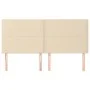 Headboards 4 units of cream-colored fabric 90x5x78/88 cm by , Headboards and footboards - Ref: Foro24-3116211, Price: 109,51 ...