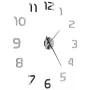 Reloj 3D de pared con diseño moderno 100 cm XXL plateado de vidaXL, Relojes de pared - Ref: Foro24-50634, Precio: 27,94 €, De...