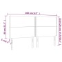 Cabeceros 4 unidades de terciopelo rosa 80x5x78/88 cm de , Cabeceros y pies de cama - Ref: Foro24-3116251, Precio: 100,43 €, ...