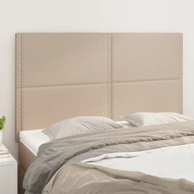 Kopfteile 4 Einheiten Cappuccino-Kunstleder 72x5x78/88 cm von , Kopf- und Fußteile - Ref: Foro24-3116287, Preis: 105,67 €, Ra...