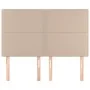 Headboards 4 units cappuccino synthetic leather 72x5x78/88 cm by , Headboards and footboards - Ref: Foro24-3116287, Price: 10...