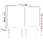 Headboards 4 units cappuccino synthetic leather 72x5x78/88 cm by , Headboards and footboards - Ref: Foro24-3116287, Price: 10...