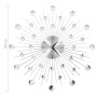 Reloj de pared con movimiento de cuarzo 50 cm diseño moderno de vidaXL, Relojes de pared - Ref: Foro24-50642, Precio: 43,45 €...