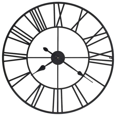 Reloj de pared vintage movimiento cuarzo metal 80 cm XXL de vidaXL, Relojes de pared - Ref: Foro24-50644, Precio: 115,49 €, D...