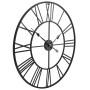 Reloj de pared vintage movimiento cuarzo metal 80 cm XXL de vidaXL, Relojes de pared - Ref: Foro24-50644, Precio: 115,49 €, D...