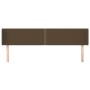 Cabecero de tela gris oscuro 163x16x78/88 cm de , Cabeceros y pies de cama - Ref: Foro24-3118637, Precio: 55,22 €, Descuento: %
