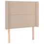 Kopfteil mit Ohren, Cappuccino-Kunstleder, 93 x 16 x 118/128 cm von , Kopf- und Fußteile - Ref: Foro24-3119523, Preis: 71,49 ...