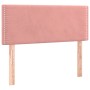 Cabecero con LED de terciopelo rosa 90x5x78/88 cm de , Cabeceros y pies de cama - Ref: Foro24-3121513, Precio: 44,38 €, Descu...
