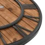 Vintage wall clock quartz movement wood metal 60 cm XXL by vidaXL, Wall clocks - Ref: Foro24-50646, Price: 75,43 €, Discount: %