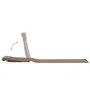 Folding beach mats 2 units steel and brown fabric by vidaXL, Loungers - Ref: Foro24-44331, Price: 48,62 €, Discount: %