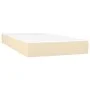 Box spring bed with cream fabric mattress 80x200 cm by , Beds and slatted bases - Ref: Foro24-3126122, Price: 303,84 €, Disco...