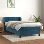 Box spring bed with dark blue velvet mattress 80x200 cm by , Beds and slatted bases - Ref: Foro24-3127461, Price: 268,62 €, D...
