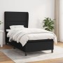 Cama box spring con colchón tela negro 100x200 cm de , Camas y somieres - Ref: Foro24-3127863, Precio: 343,02 €, Descuento: %
