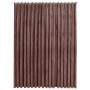 Cortina opaca con ganchos terciopelo rosa envejecido 290x245cm de vidaXL, Cortinas y visillos - Ref: Foro24-134527, Precio: 6...