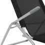 Tumbonas plegables 2 unidades textilene negro de vidaXL, Tumbonas - Ref: Foro24-44338, Precio: 138,38 €, Descuento: %