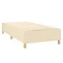 Box spring bed with cream fabric mattress 80x200 cm by , Beds and slatted bases - Ref: Foro24-3132190, Price: 372,64 €, Disco...