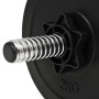 Juego de mancuernas hierro fundido 14 piezas 20 kg de vidaXL, Peso libre - Ref: Foro24-91407, Precio: 67,97 €, Descuento: %