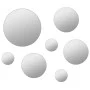7-Piece Round Glass Wall Mirror Set by vidaXL, Mirrors - Ref: Foro24-245692, Price: 15,25 €, Discount: %