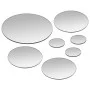 7-Piece Round Glass Wall Mirror Set by vidaXL, Mirrors - Ref: Foro24-245692, Price: 15,25 €, Discount: %