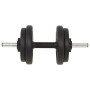 Juego de barras y pesas 30 kg de vidaXL, Peso libre - Ref: Foro24-91400, Precio: 116,31 €, Descuento: %