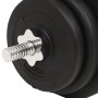 Juego de barras y pesas 30 kg de vidaXL, Peso libre - Ref: Foro24-91400, Precio: 116,31 €, Descuento: %