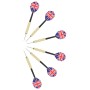 Diana profesional de sisal con 6 dardos de vidaXL, Juegos de dardos - Ref: Foro24-91459, Precio: 70,89 €, Descuento: %