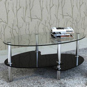 Mesa de centro con diseño exclusivo negro en Mesas de centro | Comprar online en Foru.es