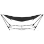 Hamaca con soporte plegable negra de vidaXL, Hamacas - Ref: Foro24-44365, Precio: 94,13 €, Descuento: %