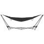 Hamaca con soporte plegable negra de vidaXL, Hamacas - Ref: Foro24-44365, Precio: 94,13 €, Descuento: %