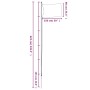 Mástil y bandera de Irlanda aluminio 6,23 m de , Banderas y mangas de viento - Ref: Foro24-3147096, Precio: 73,59 €, Descuent...