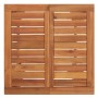 Mesa y taburetes altos de jardín 5 pzas madera maciza acacia de , Conjuntos de jardín - Ref: Foro24-3154387, Precio: 308,16 €...