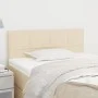Cream fabric headboard 80x5x78/88 cm by , Headboards and footboards - Ref: Foro24-346009, Price: 42,69 €, Discount: %